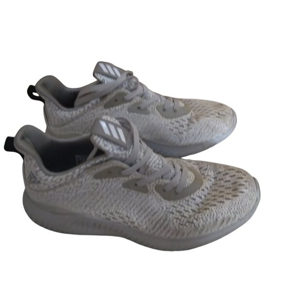 ADIDAS ALPHBOUNCE MEN'S SIZE 6.5 BW0577 WHITE/GRAY RUNNING SHOES SNEAKERS - Picture 2 of 4